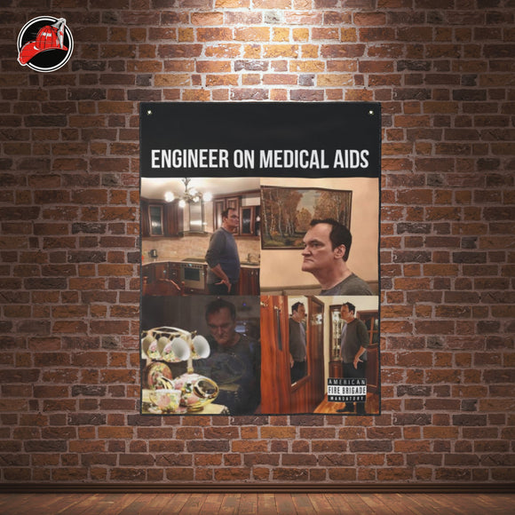 Engineer on Medical Aids Flag