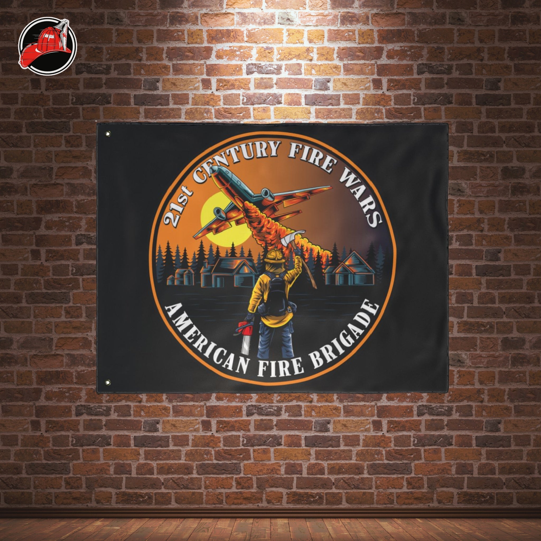 Fire Wars Flag | American Fire Brigade