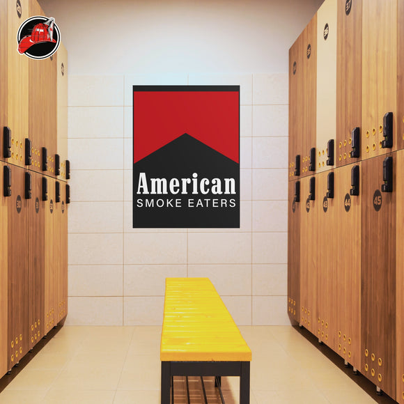 Smoke Eater (Black) Poster