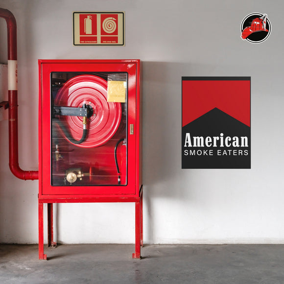 Smoke Eater (Black) Poster