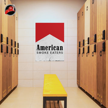 Smoke Eater (White) Poster