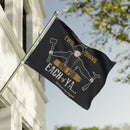 Doc Holiday "Two Irons" Flag-2