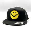 Don't Worry, Be Happy Smiley Face Trucker-3