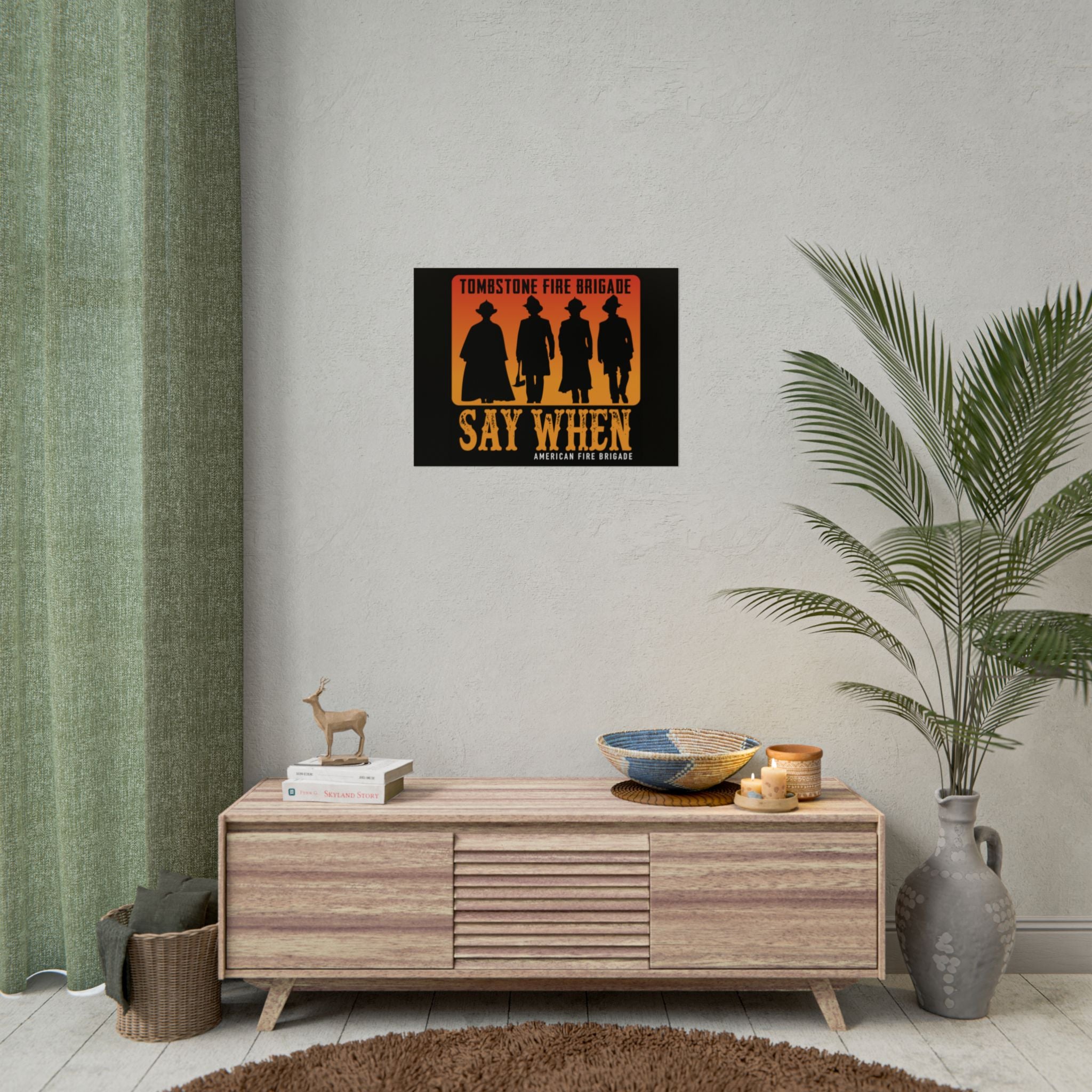 Tombstone Fire Brigade Poster