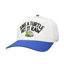 Save A Turtle Hit It Raw Hat Custom Embroidered-2