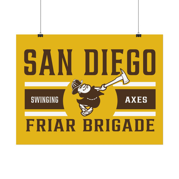 Swinging Friar Poster