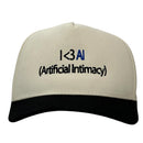I LOVE AI HAT Custom Embroidered-1