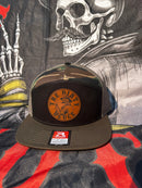 Black/Camo 7 Panel (brown leather patch)-1