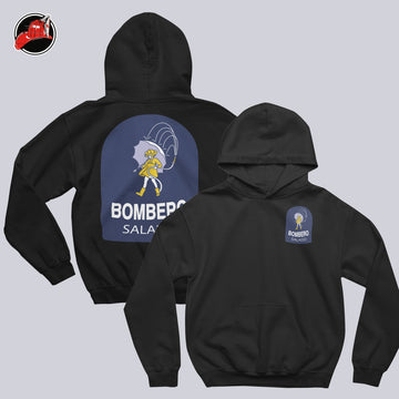 Bombero Saludo Hoodie - 0
