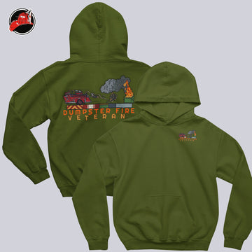 Dumpster Fire Veteran 2.0 Hoodie - 0