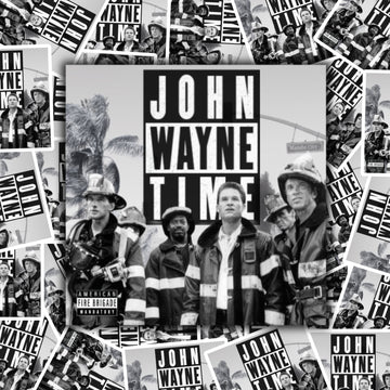 John Wayne Time Sticker - 0