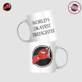 Okayest Firefighter Mug - 0