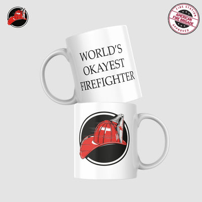 Okayest Firefighter Mug - 0