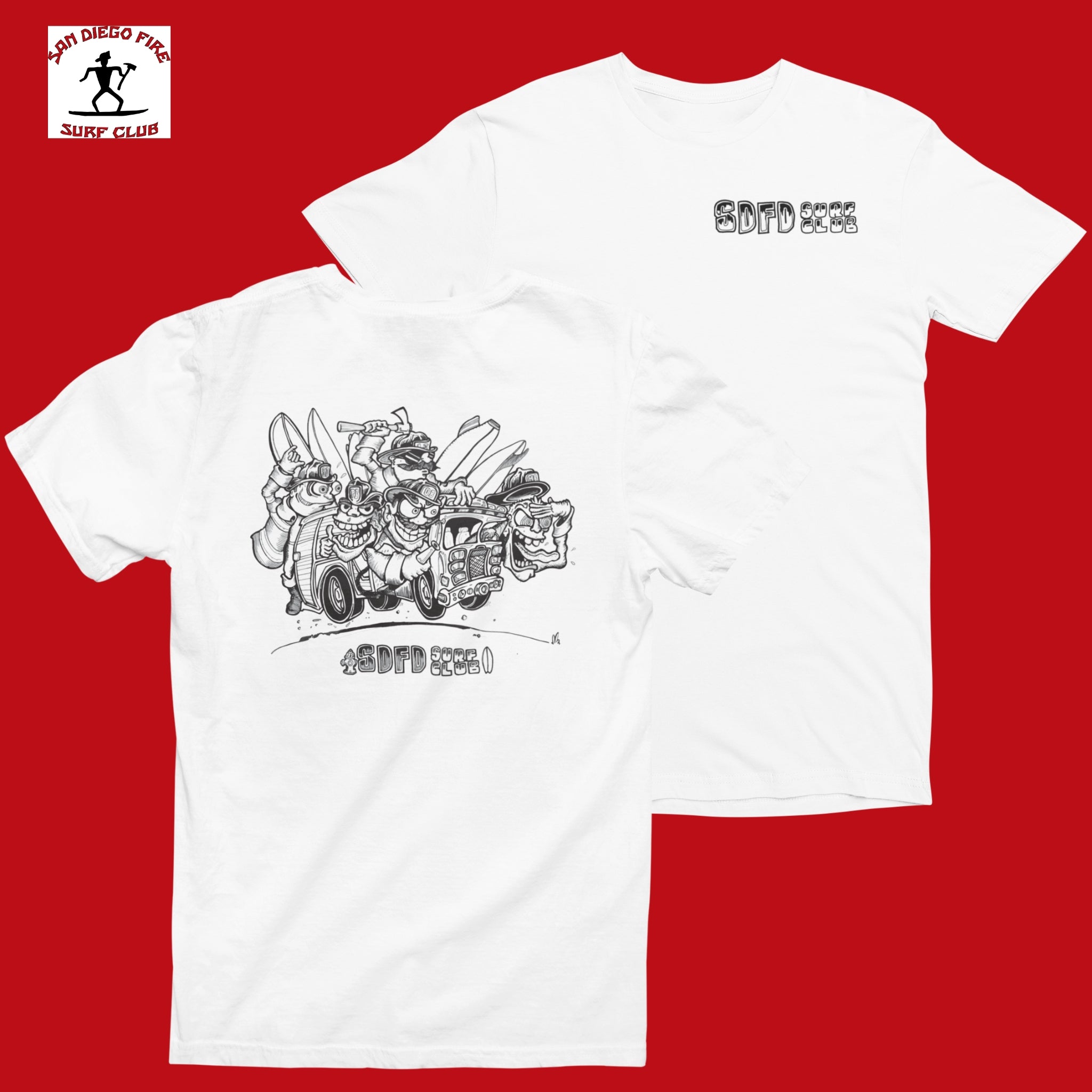 Surfing Your District Tee