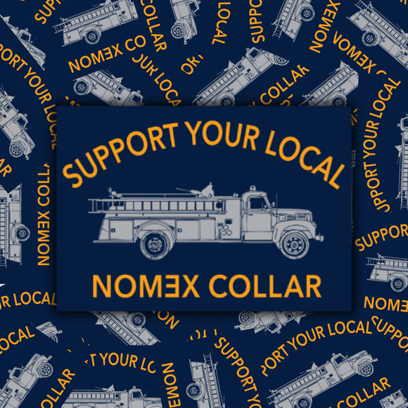 Support Nomex Collar Sticker