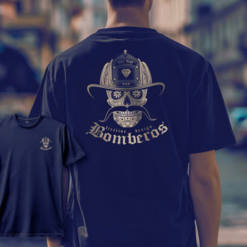 Bomberos Sugar Skull Tee - 0