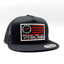 We the People Patriotic American Flag Trucker Hat-5