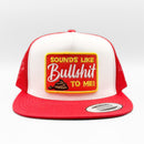 No BS Trucker Hat, Retro Seems Like Bullshit Funny Trucker Hat-1