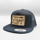 Fish Hunt Pray Christian (Brown) Trucker Hat-6