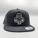 Ace of Clubs Texas Holdem PokerBlackjack Trucker Hat-3