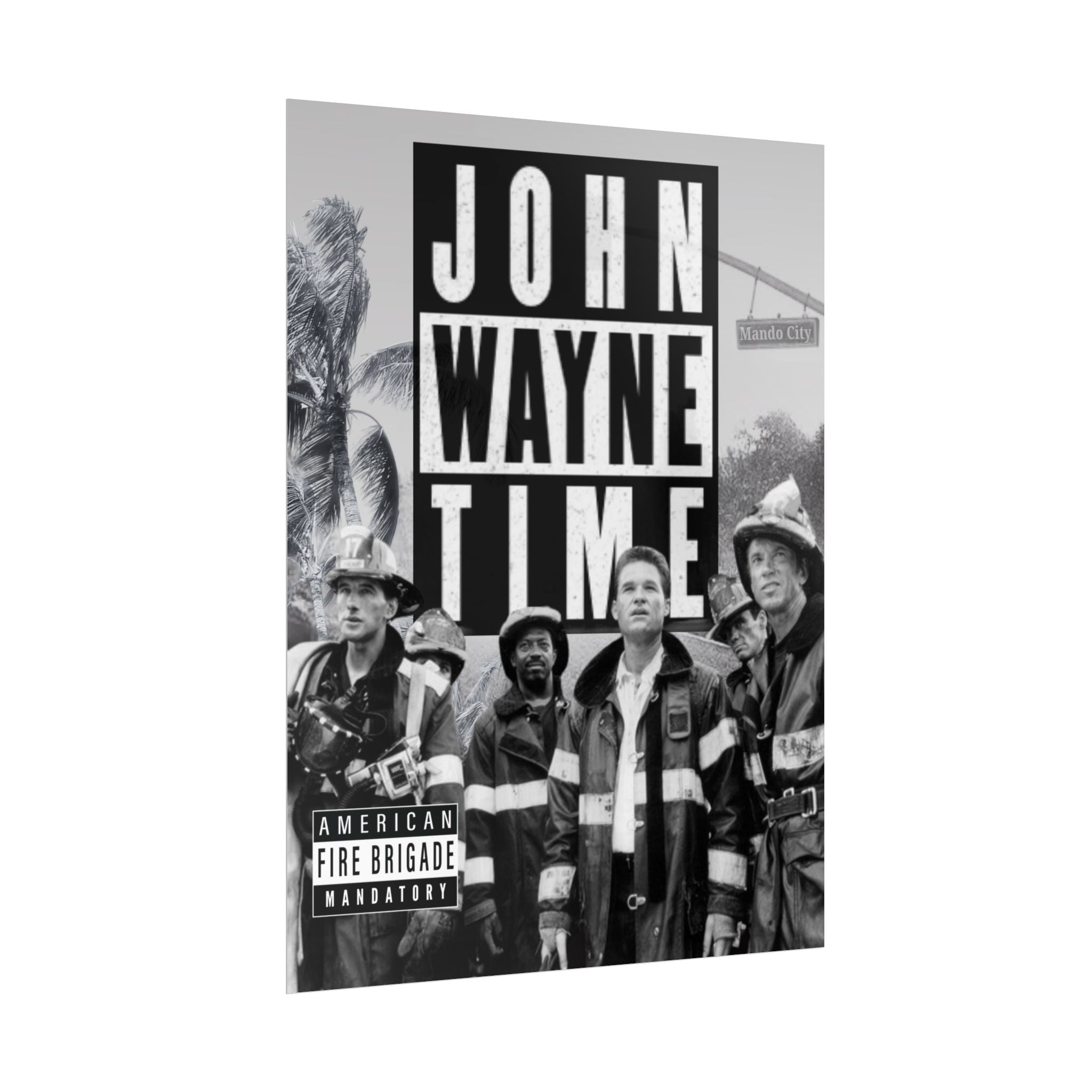 John Wayne Time Poster