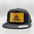 Gadsden Flag Don't Tread on Me Patriotic Trucker Hat-3