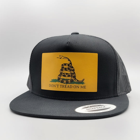 Gadsden Flag Don't Tread on Me Patriotic Trucker Hat