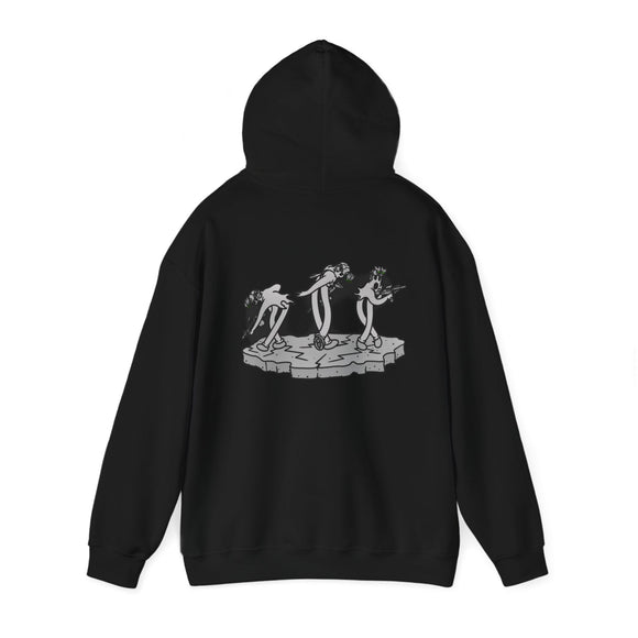 3 Dancing Ghosts (Psyops) - Hoodie