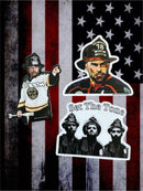 Hockey "Set The Tone" Sticker 3 Pack-5