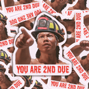 You are 2nd Due! Sticker-3