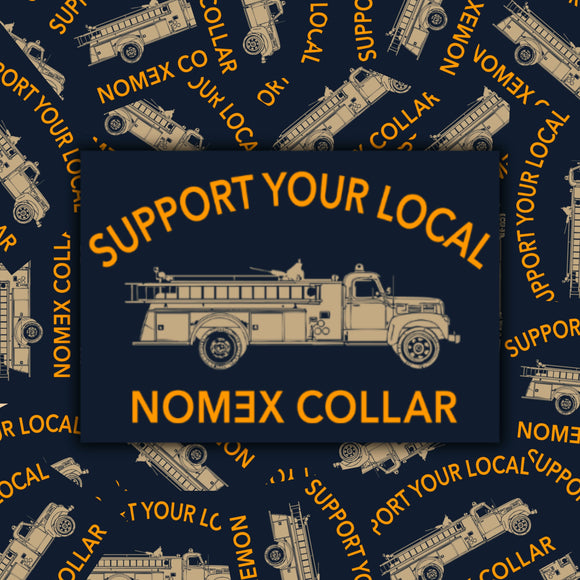 Support Nomex Collar Sticker