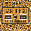 Swinging Friar Sticker-3