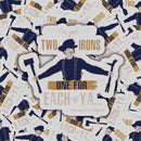 Doc Holiday "Two Irons" Sticker-3