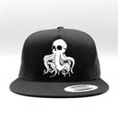 Octopus Kraken Skull Retro Trucker-1