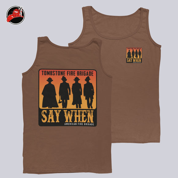 Tombstone Fire Brigade Tank