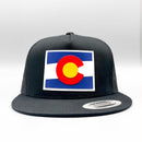 Colorado State Flag Retro Trucker-1