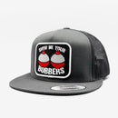 Show Me Your Bobbers Funny Fishing Trucker Hat-5