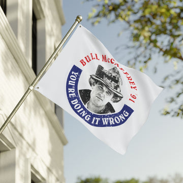 Bull Flag (White) - 0