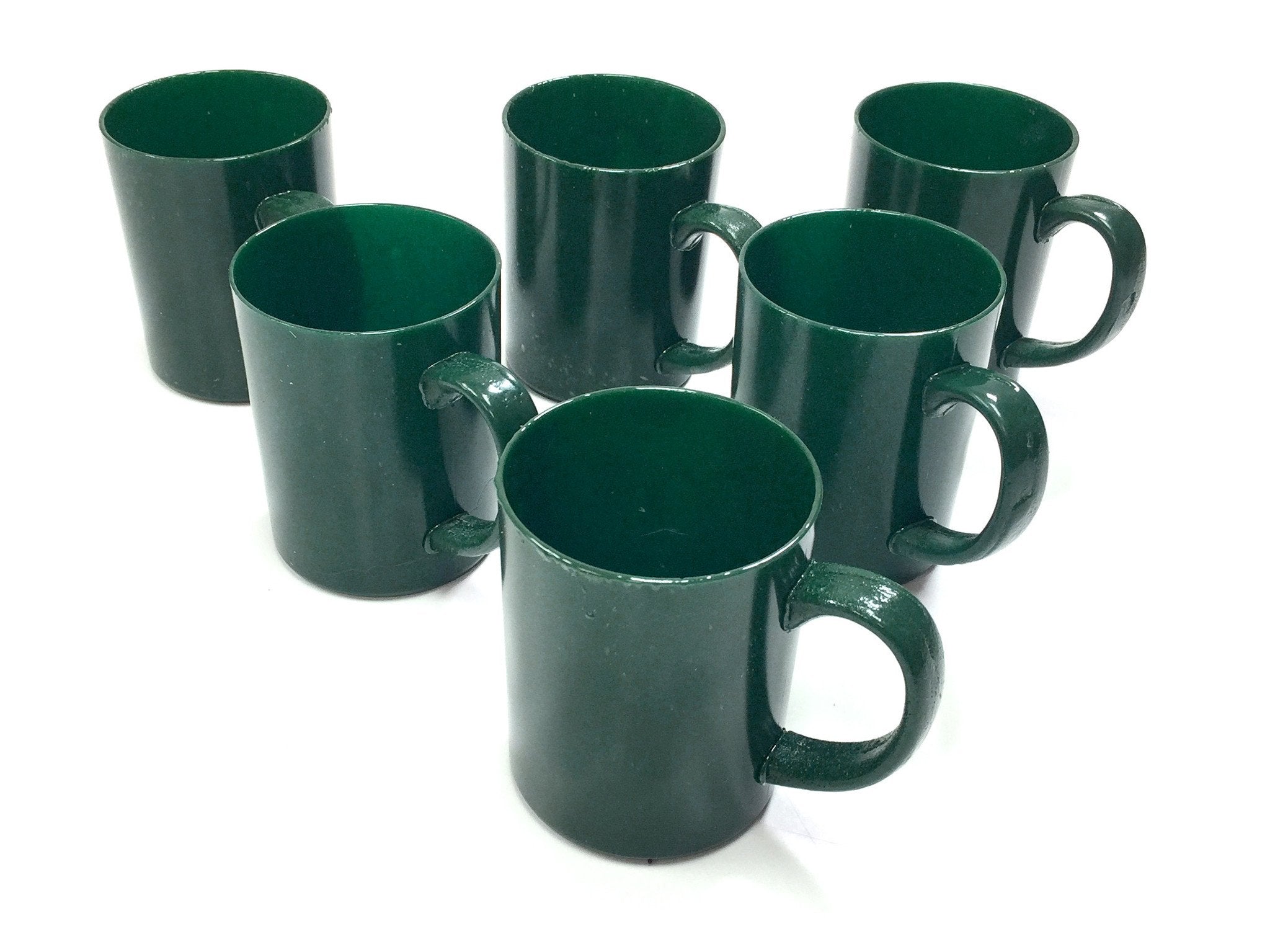 SMASHProps Breakaway Green Coffee Mug - 6 PIECE - DARK GREEN opaque