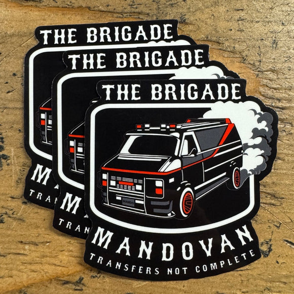 MV1 Original Sticker (HELMET SIZE)