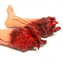 Severed Leg - Foam Rubber with Gore Effects-7