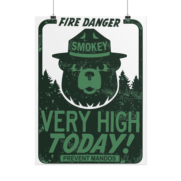 Smokey Mando Poster