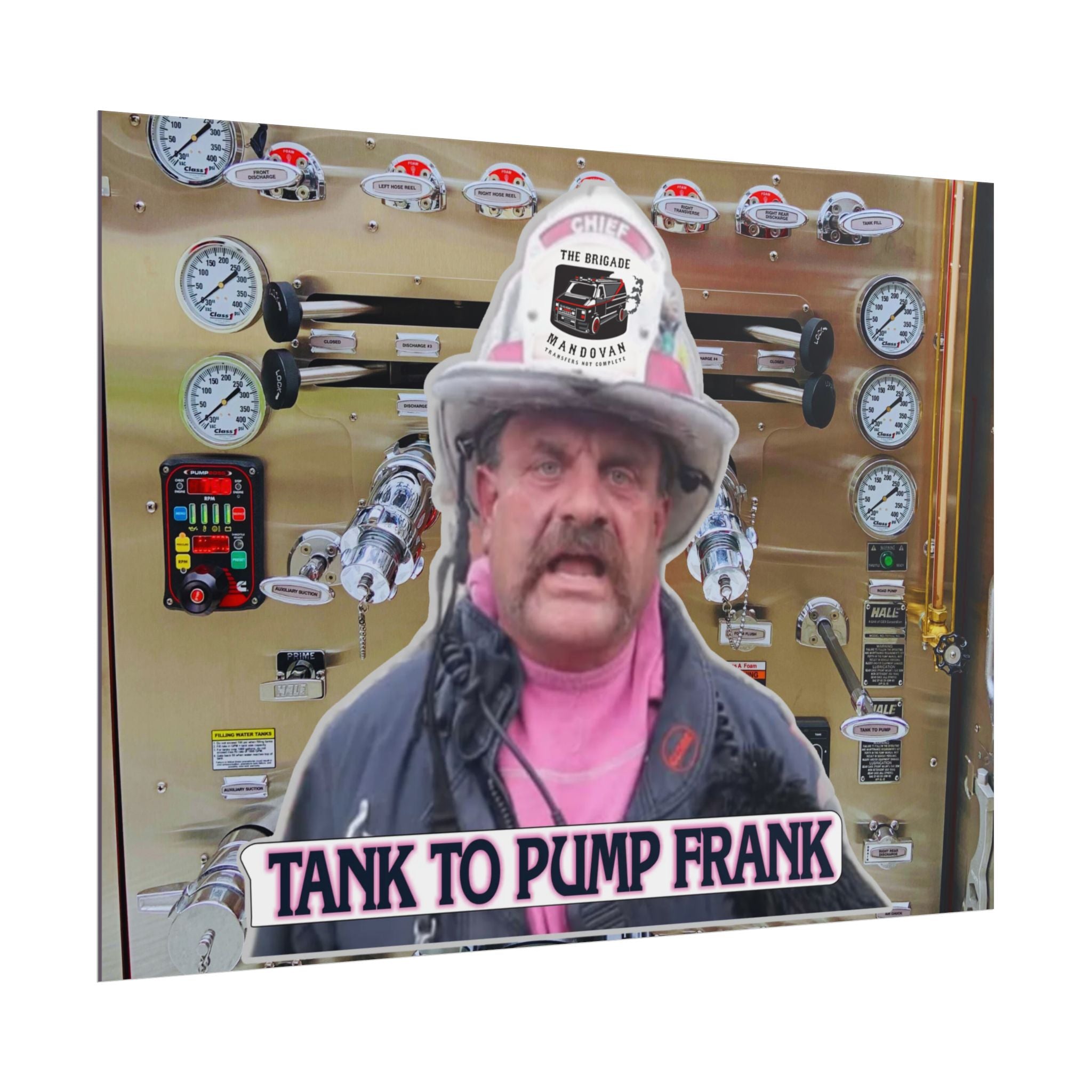 Pump Frank Poster