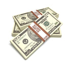 Money Prop -Series 2000 $50's Crisp New $5,000 Full Print Stack-4