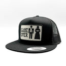 Game Over Funny Bride & Groom Marriage Trucker-4