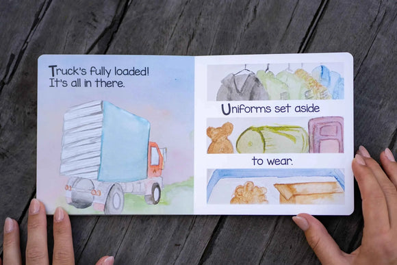 PCS Book for Military Kids | ABCs of PCS Board Book