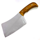 Foam Rubber Lightwood Handle Medium Butcher's Cleaver Prop-4