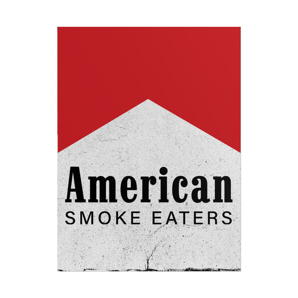 Smoke Eater (White) Poster