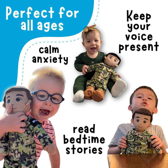 Army Daddy Doll | Military Doll & Army Doll | Recordable