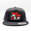 Wiener Rides 25 Cents All Black Trucker Hat-1